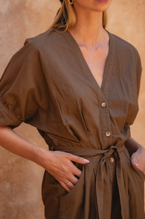 
                  
                    Arno Linen Jumpsuit
                  
                